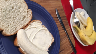 Watch Us Try To Eat Dale Jr.'s Banana Mayo Terror Sandwich
